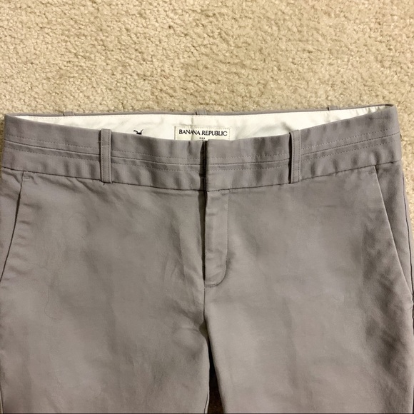 BANANA REPUBLIC Grey “Martin” Trouser Pants - Picture 2 of 6